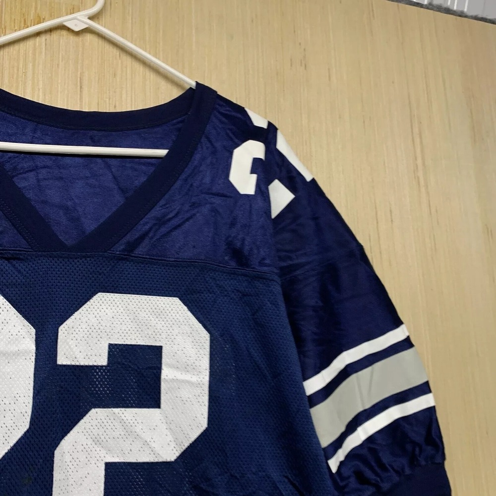 Russell Athletic Jersey Adult Large Blue Short Sleeve Men's #22 Athletic 90s - Picture 8 of 15